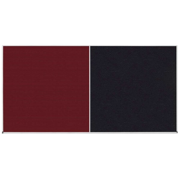 Enclosed Corkboard, 1 Door, 48"x36", 4" Fra